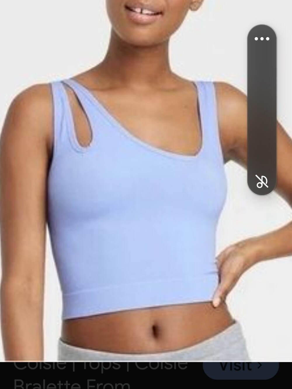 Colsie Lavender Scoop Neck Tank Top - Picture 2 of 15